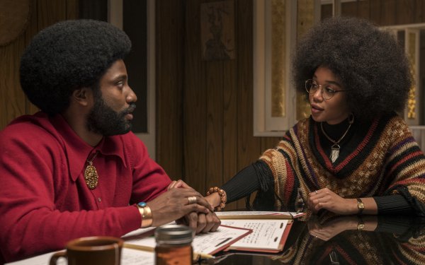 Movie BlacKkKlansman John David Washington Laura Harrier HD Wallpaper | Background Image
