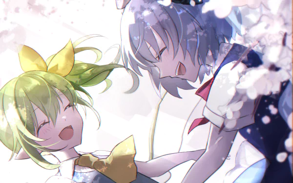  Cirno &amp; Daiyousei by 68 zusao