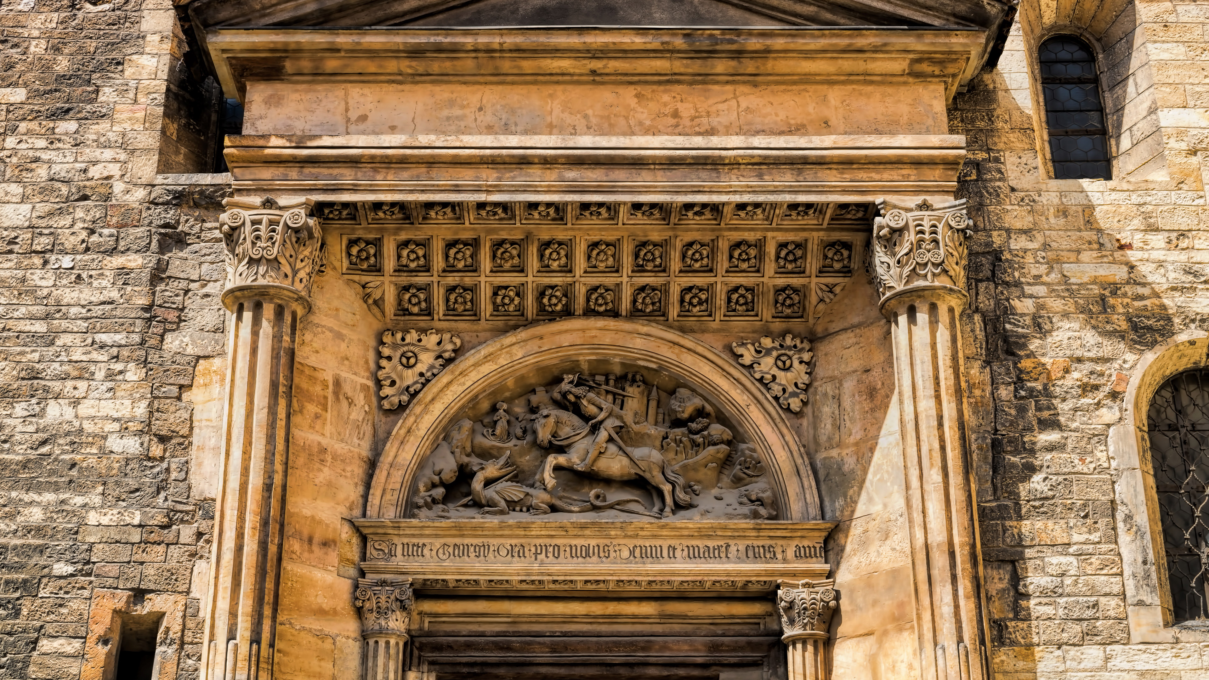 The beauty of intricate carvings - St. George's Basilica, Prague, Czech Republic. by ArTono