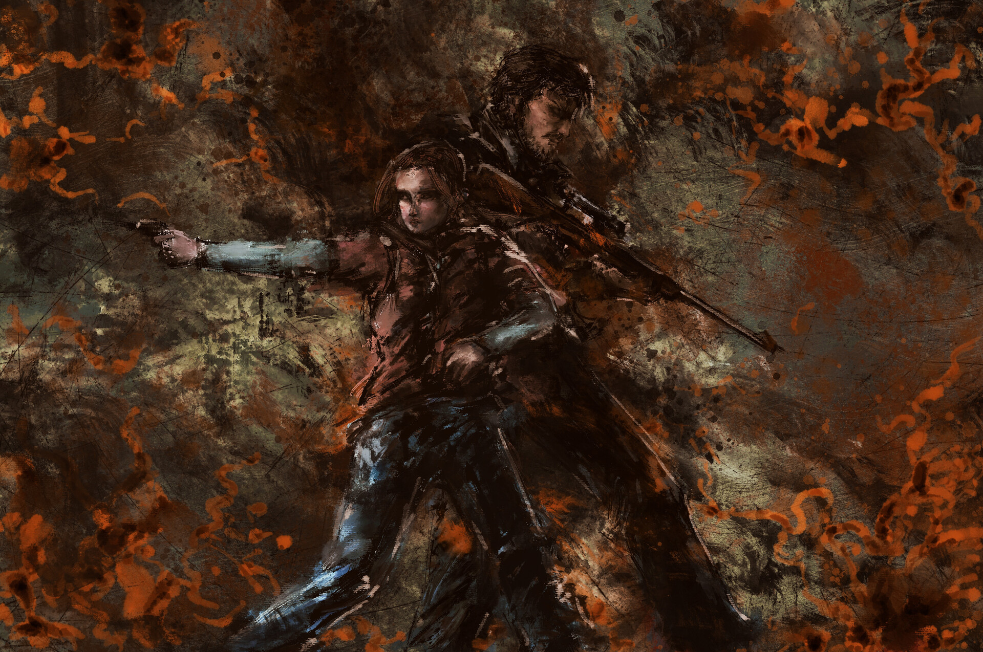 Pin de Matheus em the last of us wallpaper