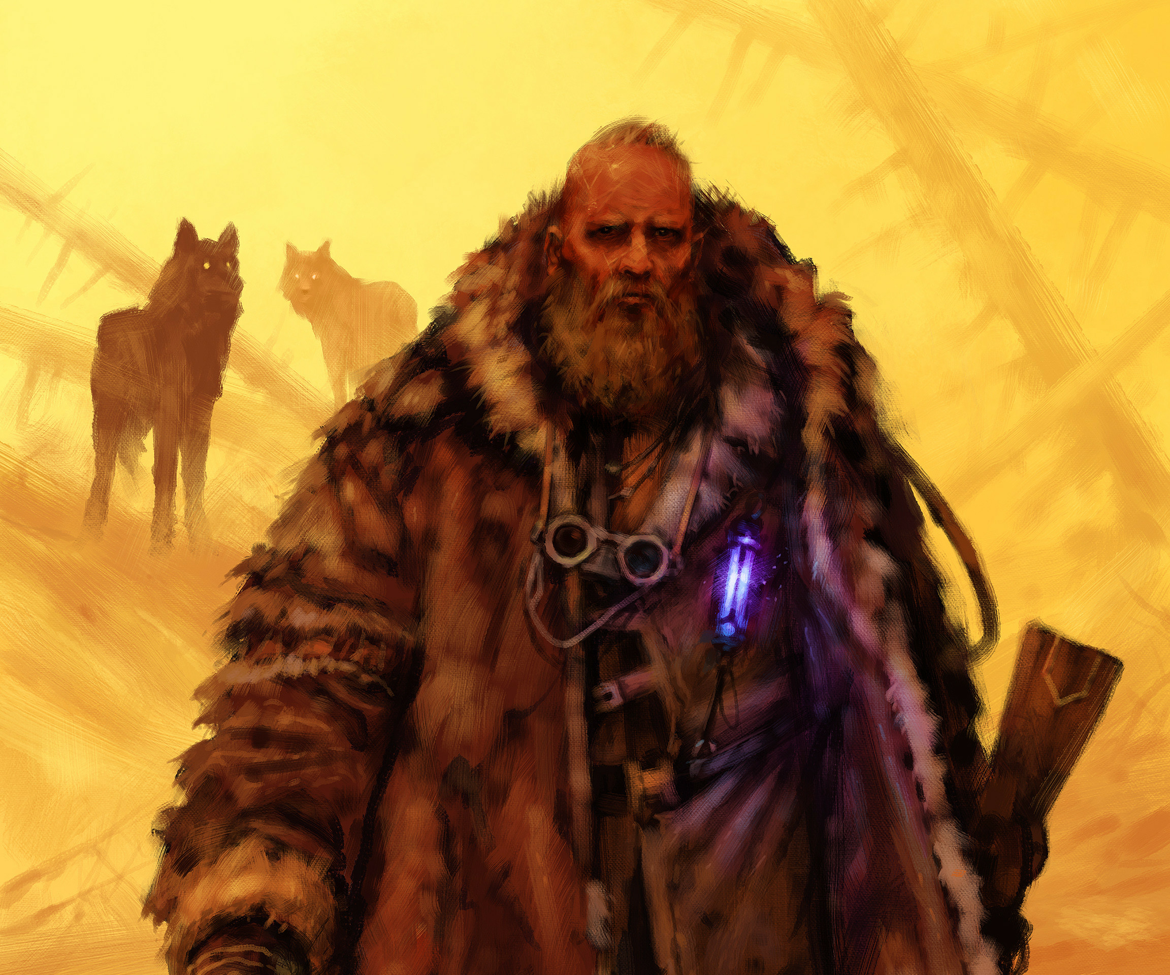 Günter in Siberia by Jakub Rozalski