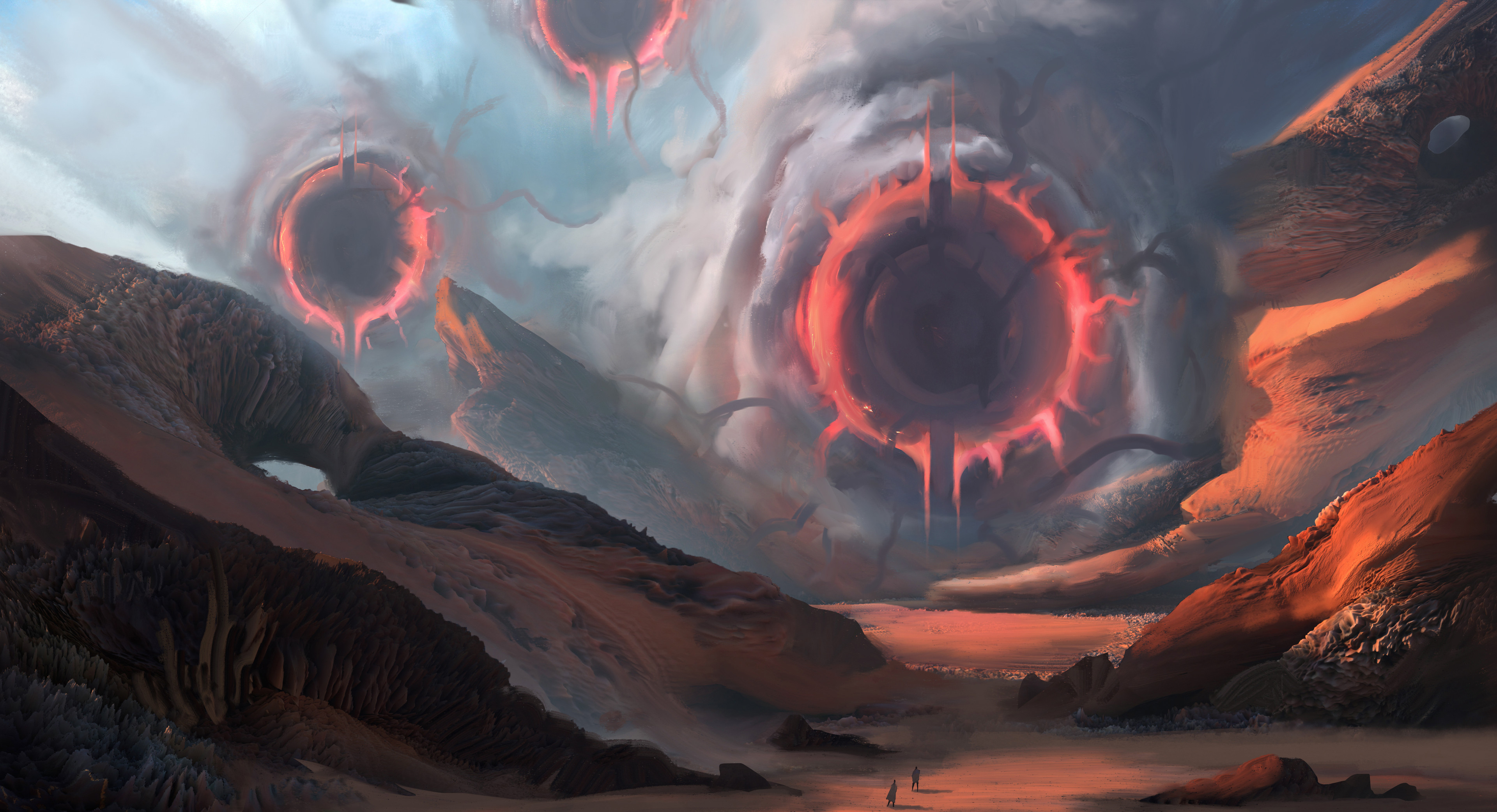 Magic the Gathering - March of the Machines Portal by Leon Tukker