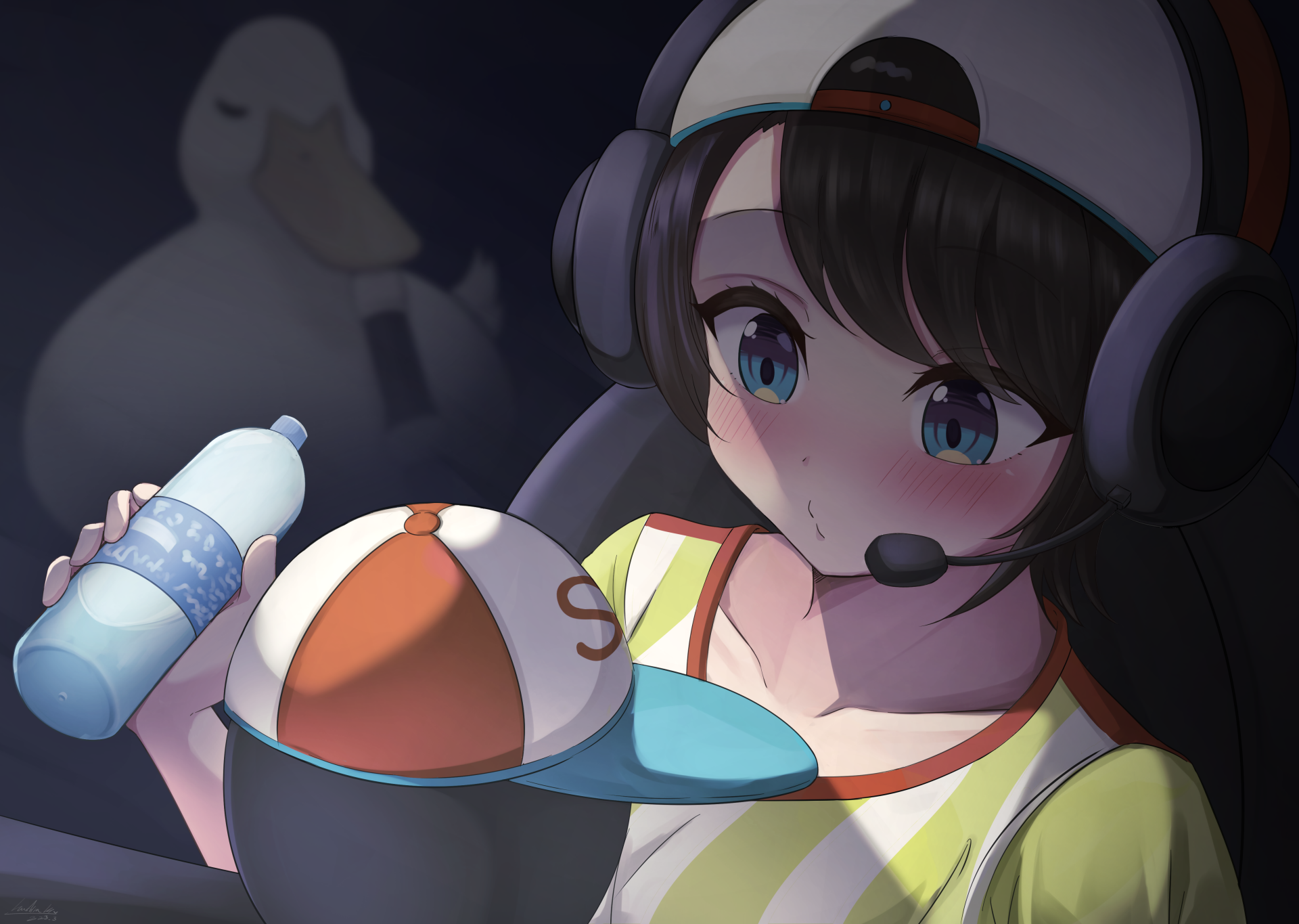 Download Hololive Oozora Subaru Anime Virtual Youtuber 4k Ultra HD Wallpaper by Hashira 14