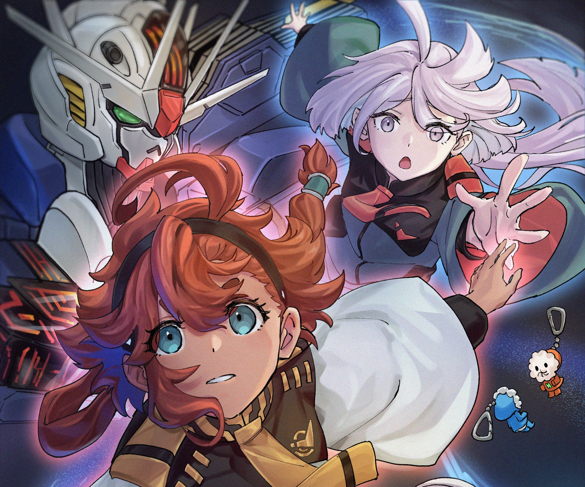 Download Suletta Mercury Miorine Rembran Anime Mobile Suit Gundam: The Witch From Mercury HD Wallpaper by joker233