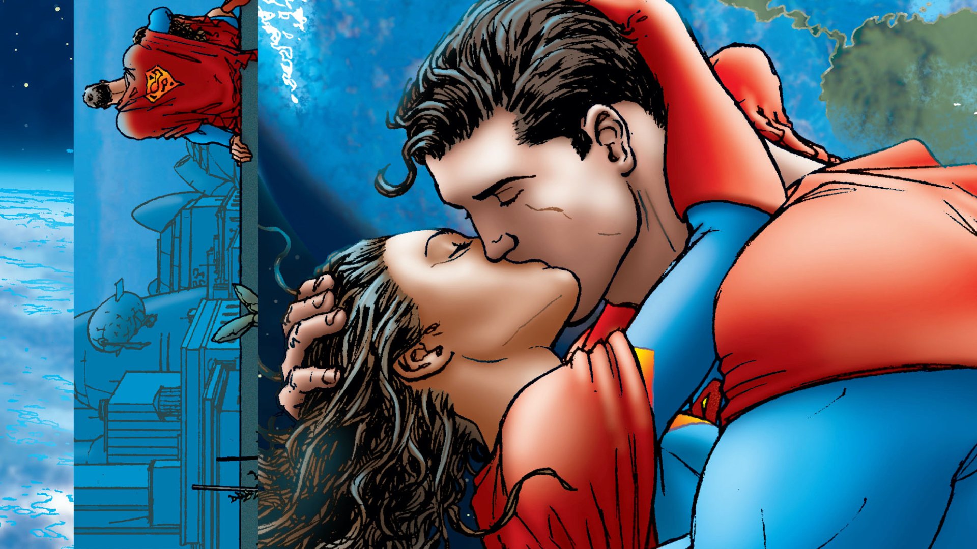 Download Comic All Star Superman HD Wallpaper by Frank Quitely