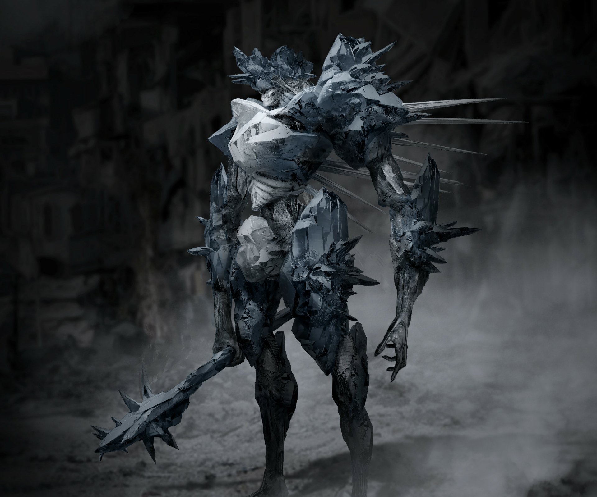 Download Dark Warrior HD Wallpaper by Nivanh Chanthara