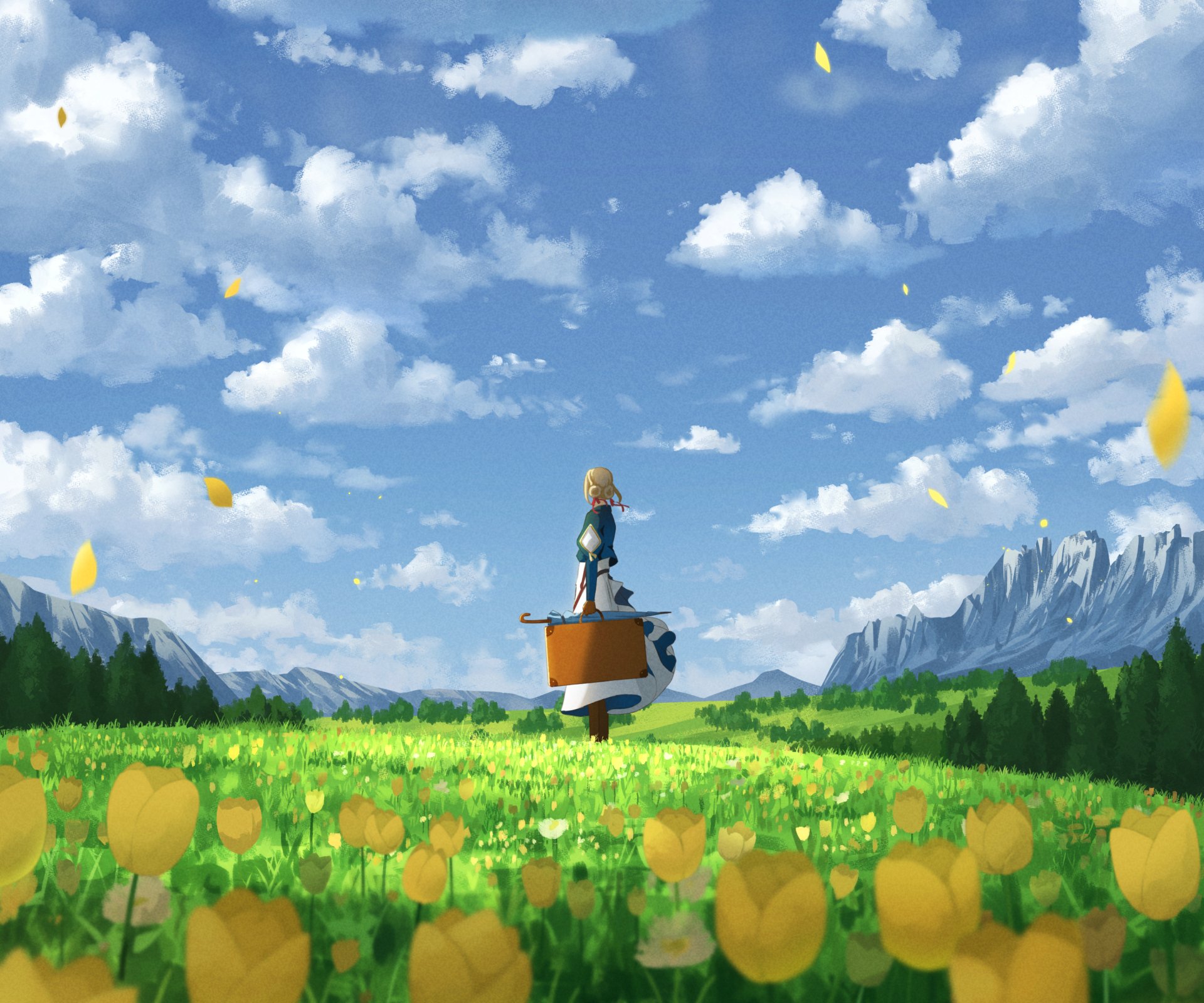 Download Anime Violet Evergarden HD Wallpaper