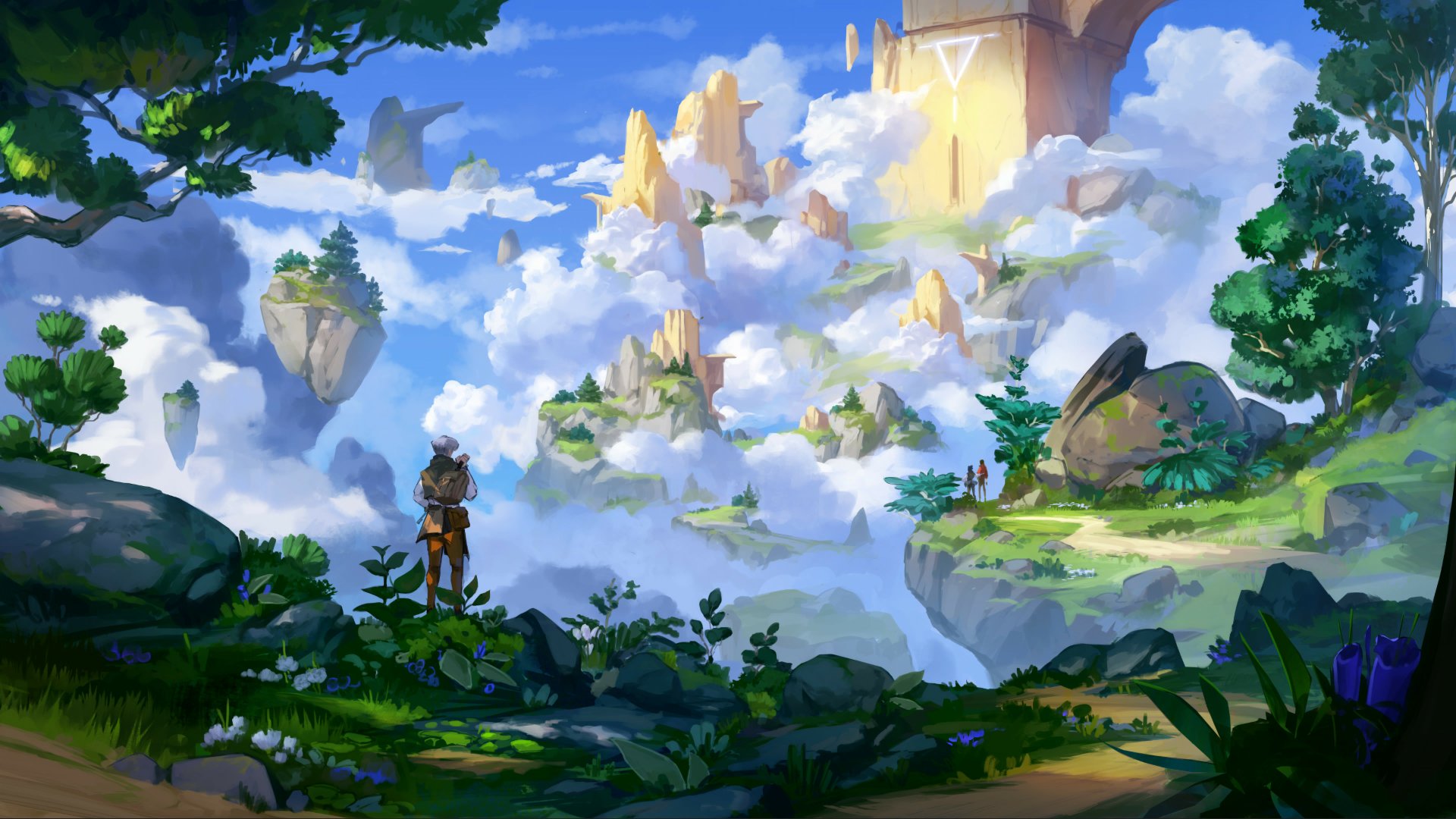 Download Video Game Lost Skies 4k Ultra HD Wallpaper