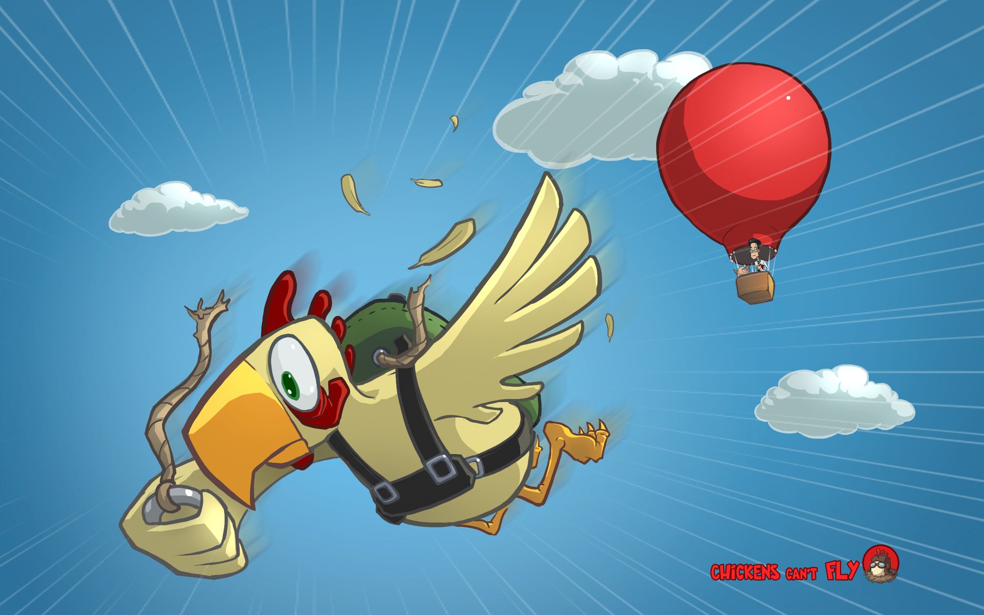 Download Video Game Chickens Can't Fly HD Wallpaper