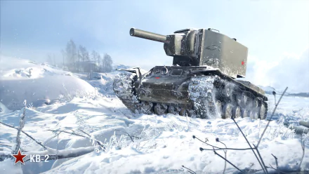 KV-2 video game World of Tanks HD Desktop Wallpaper | Background Image