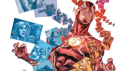 Comic Flash HD Desktop Wallpaper | Background Image