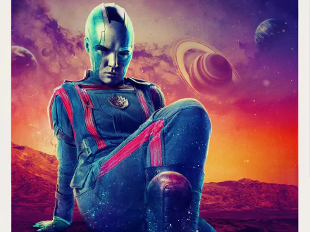 Nebula (Marvel Comics) movie Guardians of the Galaxy Vol. 3 HD Desktop Wallpaper | Background Image