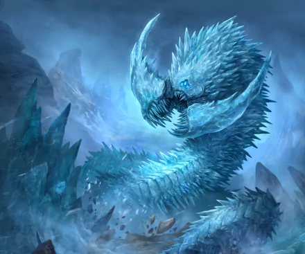  Ice worm by Ivan Mikhalenko