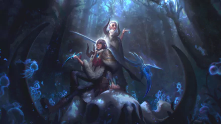 fantasy woman warrior HD Desktop Wallpaper | Background Image