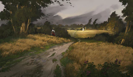 fantasy landscape fantasy landscape HD Desktop Wallpaper | Background Image
