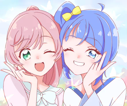  Nijigaoka Mashiro &amp; Sora Harewataru