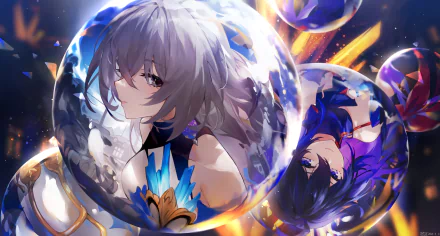 Seele Vollerei Bronya Zaychik video game Honkai: Star Rail HD Desktop Wallpaper | Background Image