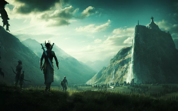 fantasy exploration HD Desktop Wallpaper | Background Image