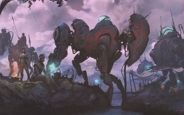 Sci Fi Robot HD Wallpaper | Background Image