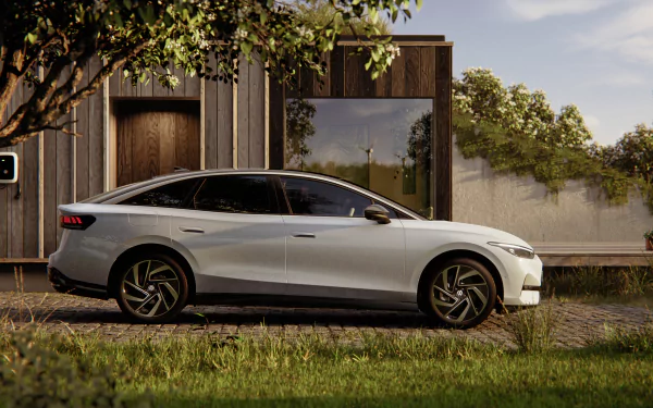 vehicle Volkswagen ID.7 HD Desktop Wallpaper | Background Image