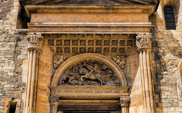  The beauty of intricate carvings - St. George's Basilica, Prague, Czech Republic. by ArTono