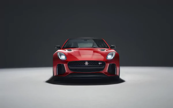 vehicle Jaguar F-Type SVR Coupe HD Desktop Wallpaper | Background Image