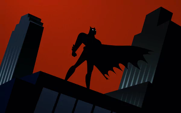 HD desktop wallpaper featuring Batman from the Animated Series - a classic item for fans of the iconic TV show.