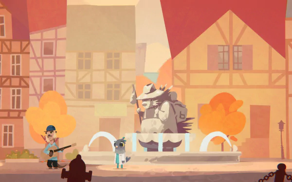 video game Fall of Porcupine HD Desktop Wallpaper | Background Image