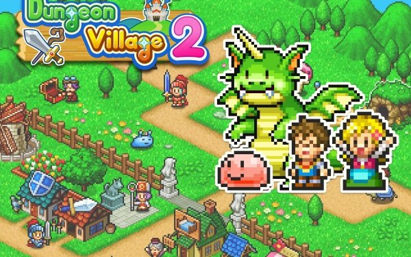 Video Game Dungeon Village 2 HD Wallpaper | Background Image