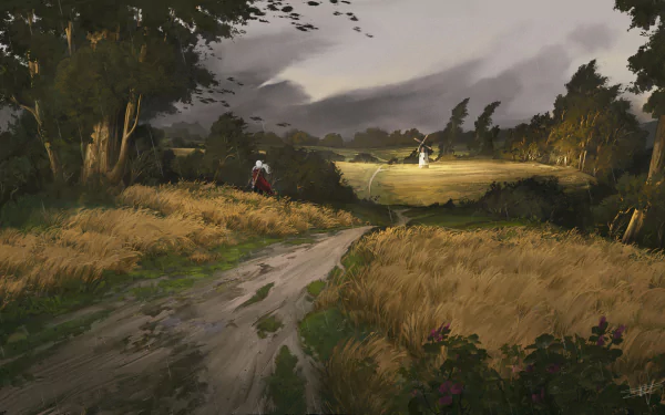 fantasy landscape fantasy landscape HD Desktop Wallpaper | Background Image