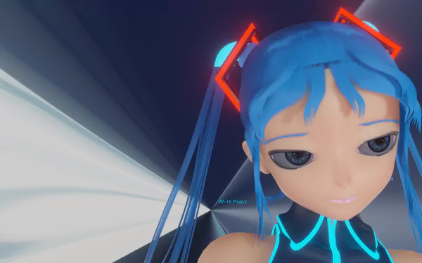  Hatsune Miku Blender 3D Model