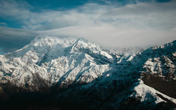  Machapuchare or Fishtail mountain, Nepal by ANJAN