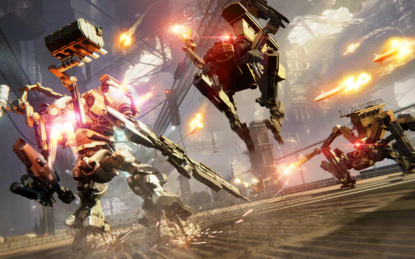 video game Armored Core VI: Fires of Rubicon HD Desktop Wallpaper | Background Image