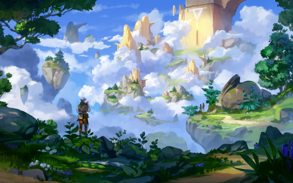 video game Lost Skies HD Desktop Wallpaper | Background Image