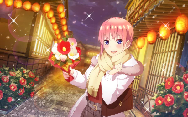 Ichika Nakano Anime The Quintessential Quintuplets HD Desktop Wallpaper | Background Image
