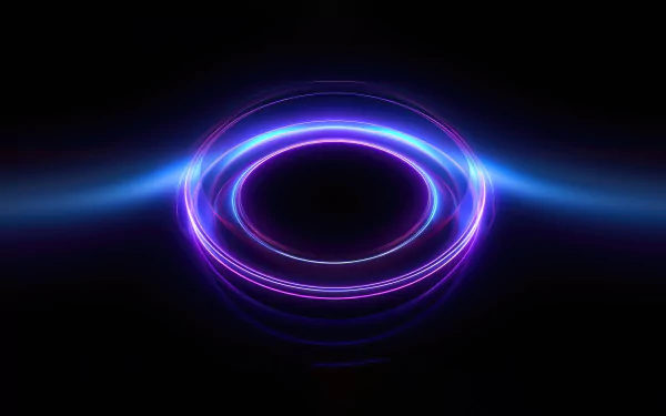 glow Abstract circle HD Desktop Wallpaper | Background Image