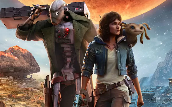 video game Star Wars Outlaws Kay Vess HD Desktop Wallpaper | Background Image