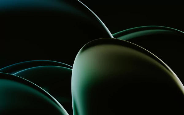Unique abstract green HD desktop wallpaper background.