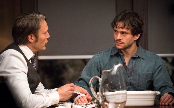 TV Show Hannibal Mads Mikkelsen Hannibal Lecter Hugh Dancy Will Graham HD Wallpaper | Background Image