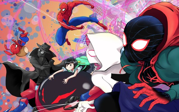 Movie Spider-Man: Into The Spider-Verse Spider-Man HD Wallpaper | Background Image