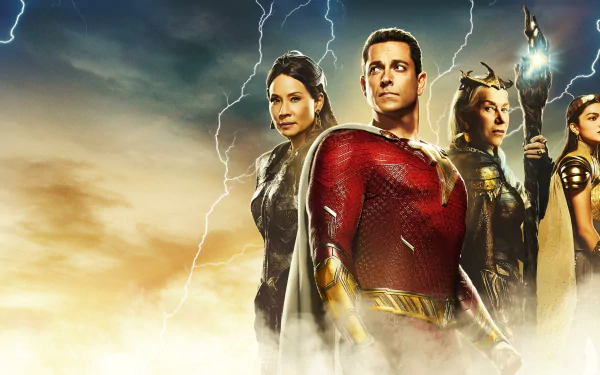 movie Shazam! Fury of the Gods HD Desktop Wallpaper | Background Image