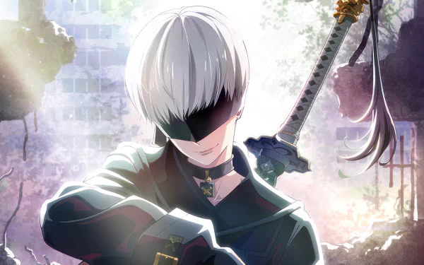 Anime NieR:Automata Ver 1.1a HD Desktop Wallpaper | Background Image