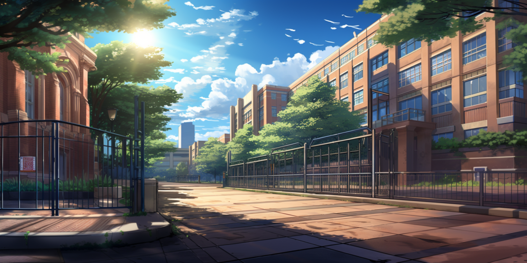 Anime-Landscape-Park-Anime-Background by dingdog12 on DeviantArt
