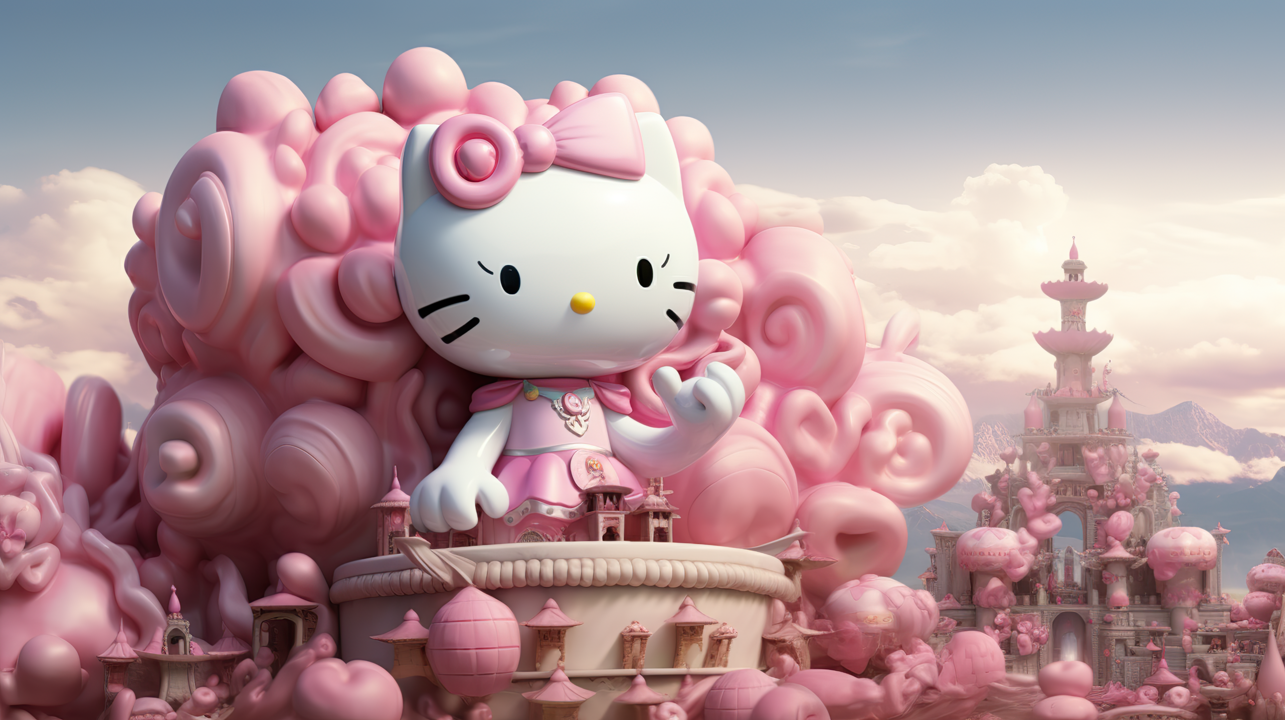 Hello Kitty Fantasy World Wallpaper