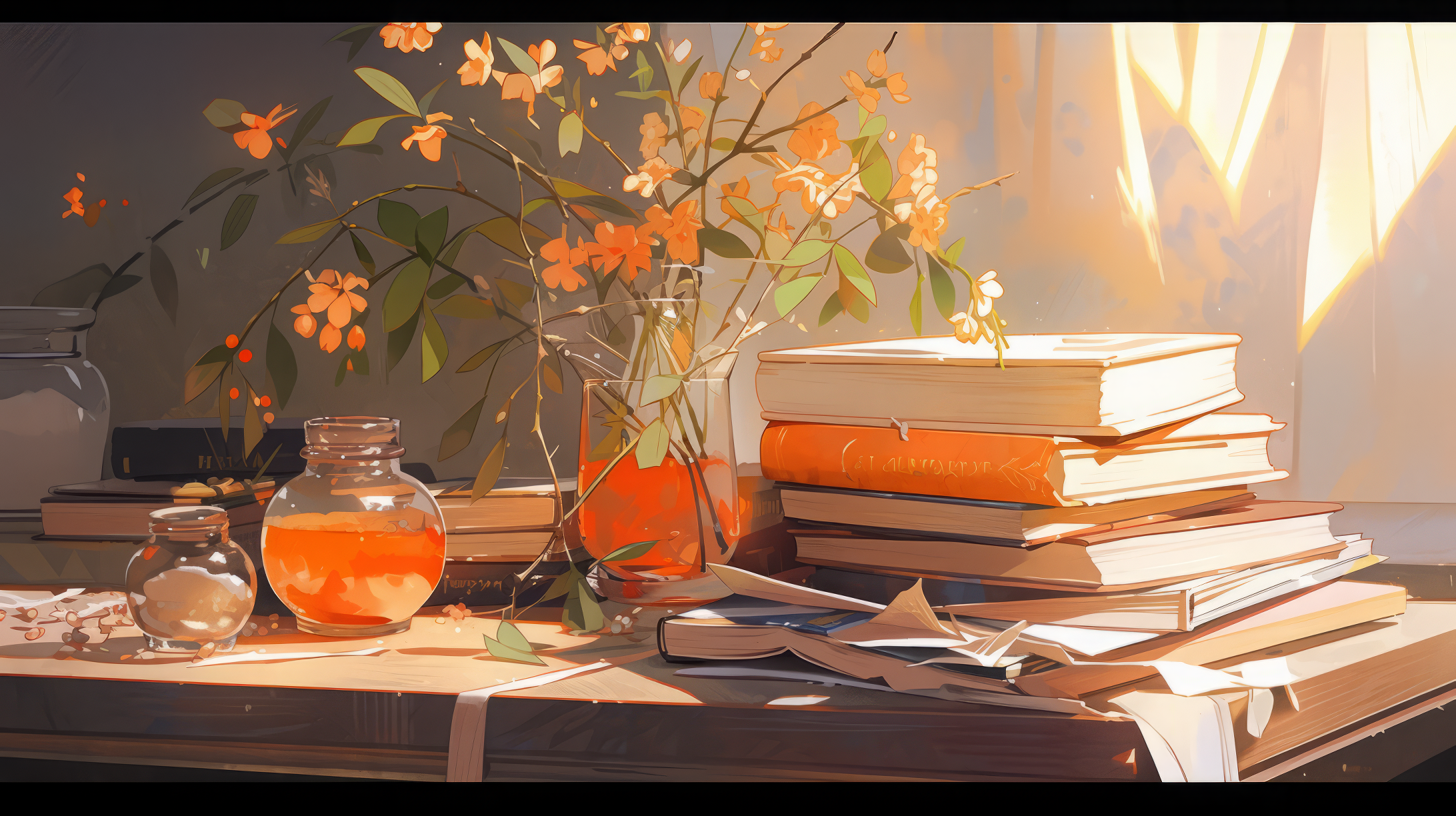 books wallpaper