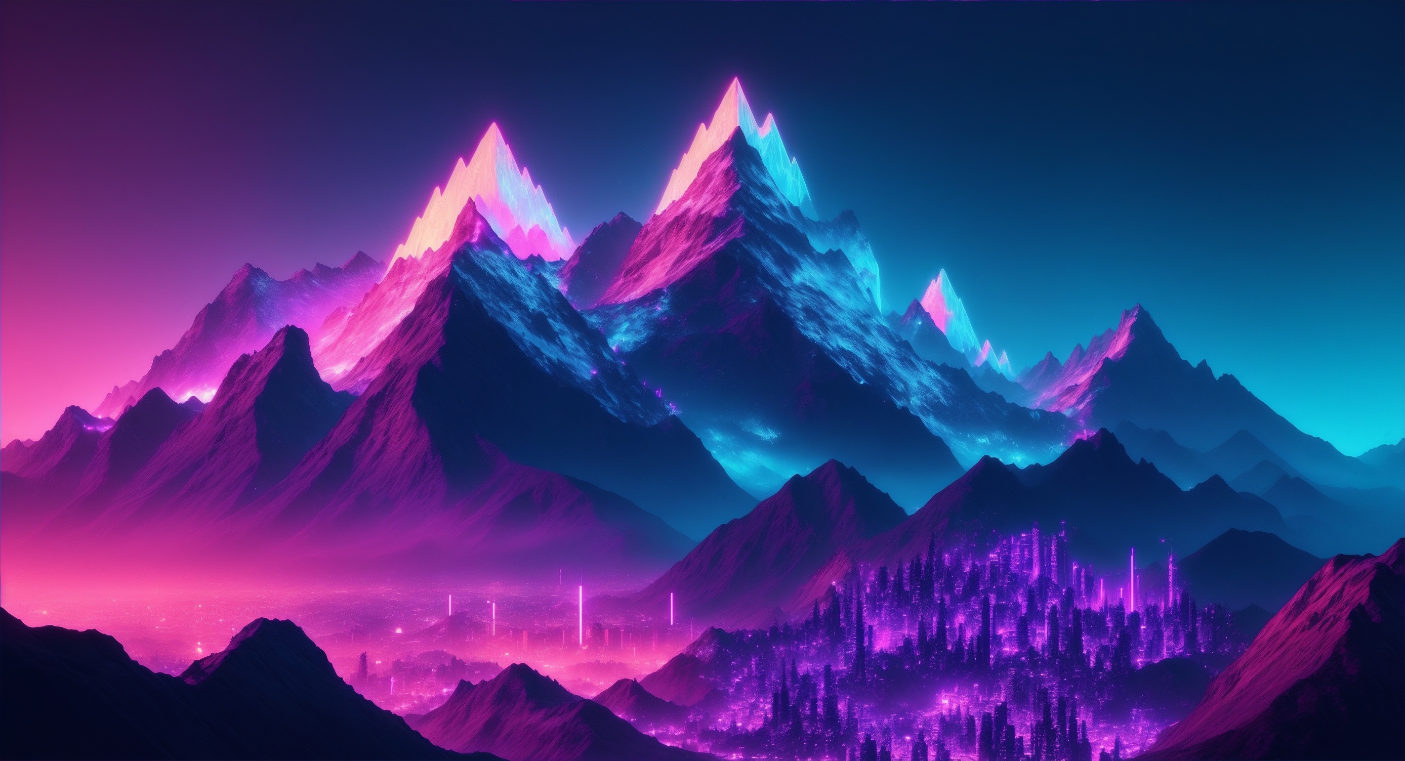 Download Artistic Mountain HD Wallpaper by NaiconPrime