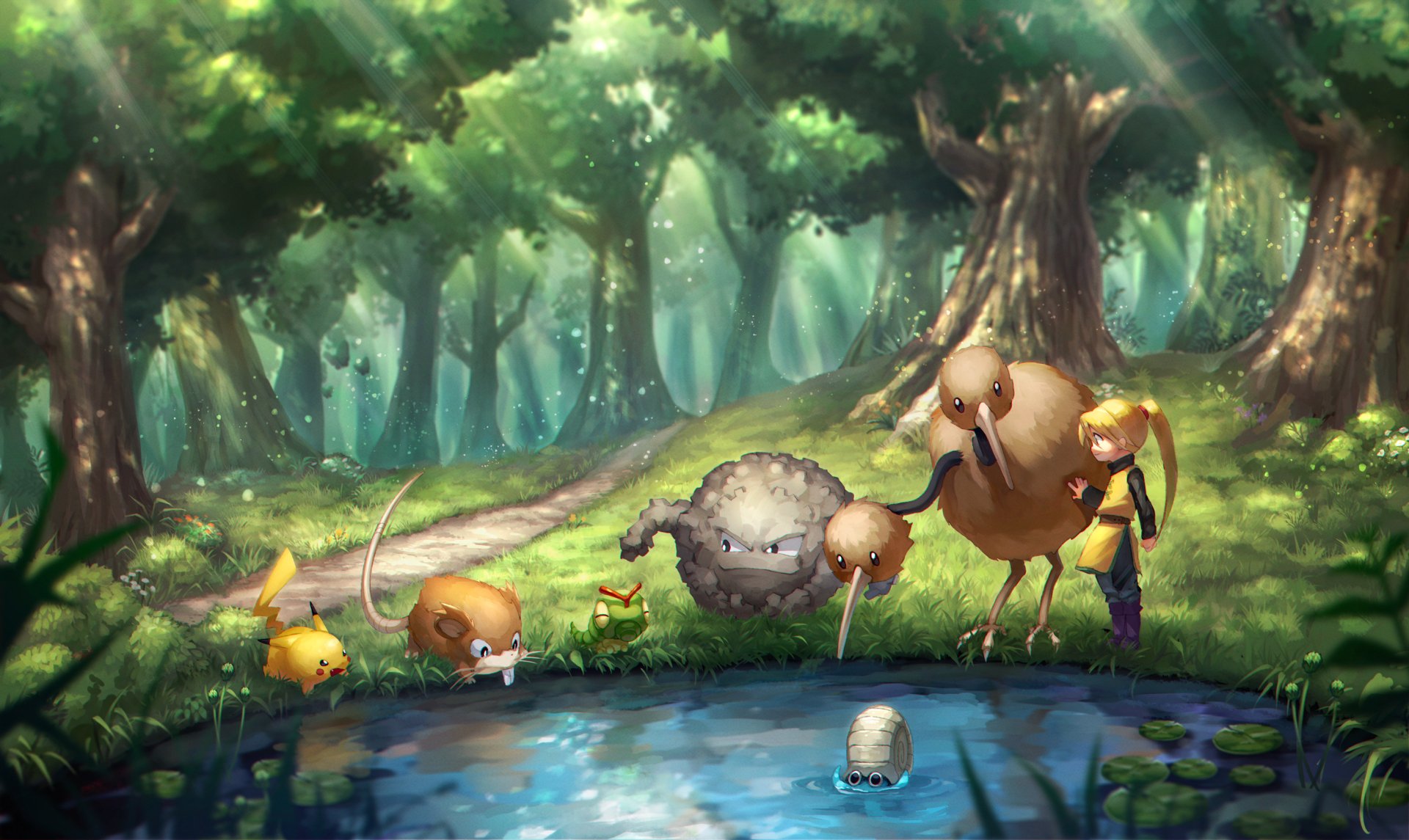 Download Video Game Pokemon HD Wallpaper