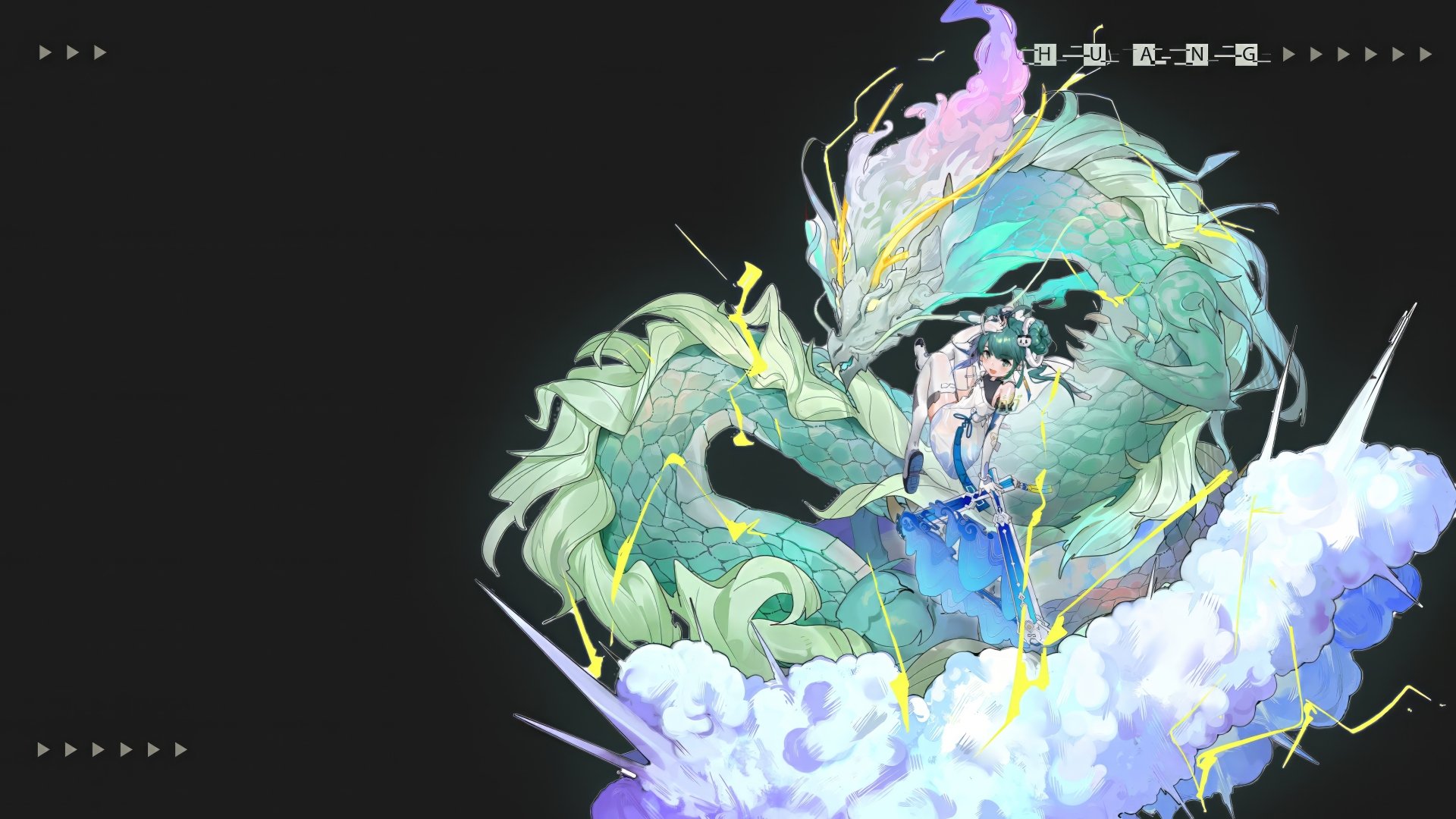 4k Tower of Fantasy | Huang (Meme) Dark desktop by Qawerz