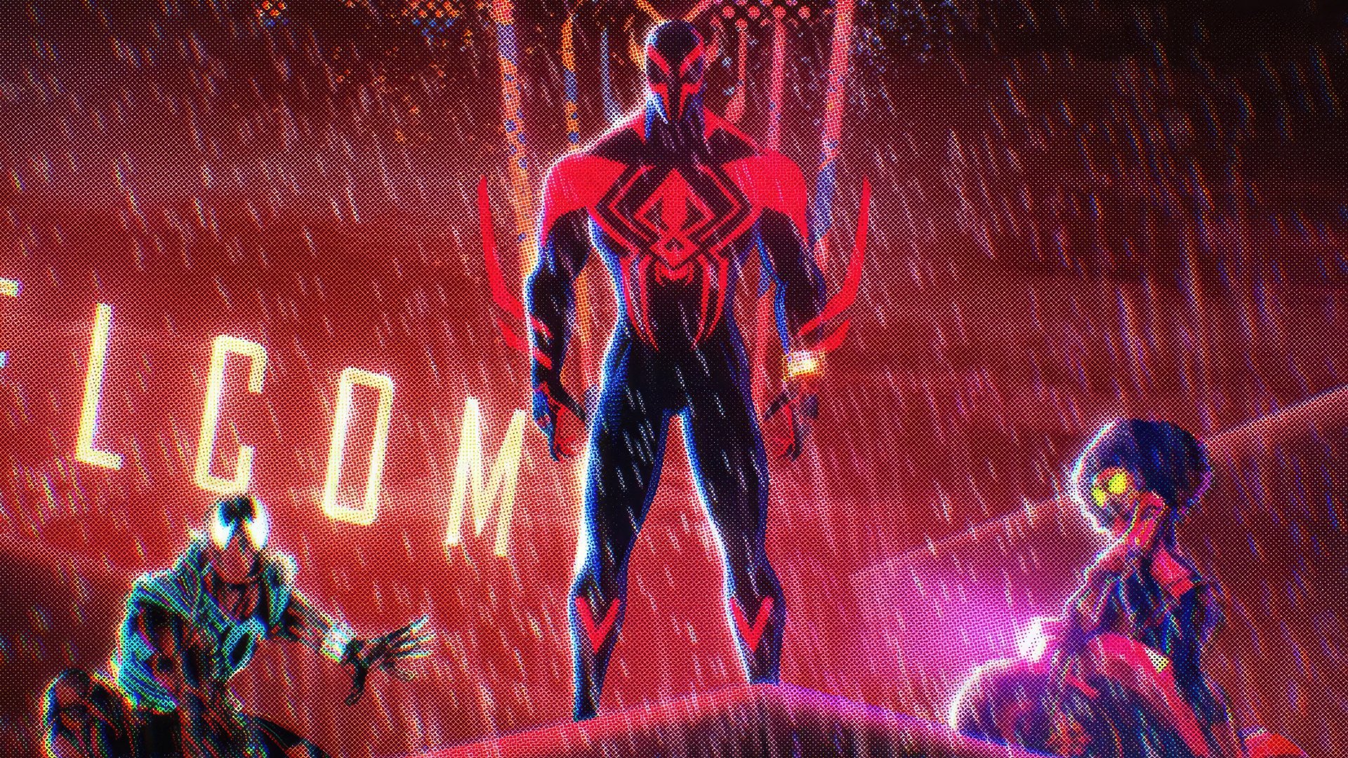 Download Movie Spider-Man: Across The Spider-Verse Miguel O'Hara Spider-Man  2099 4k Ultra, image size:1920x1080