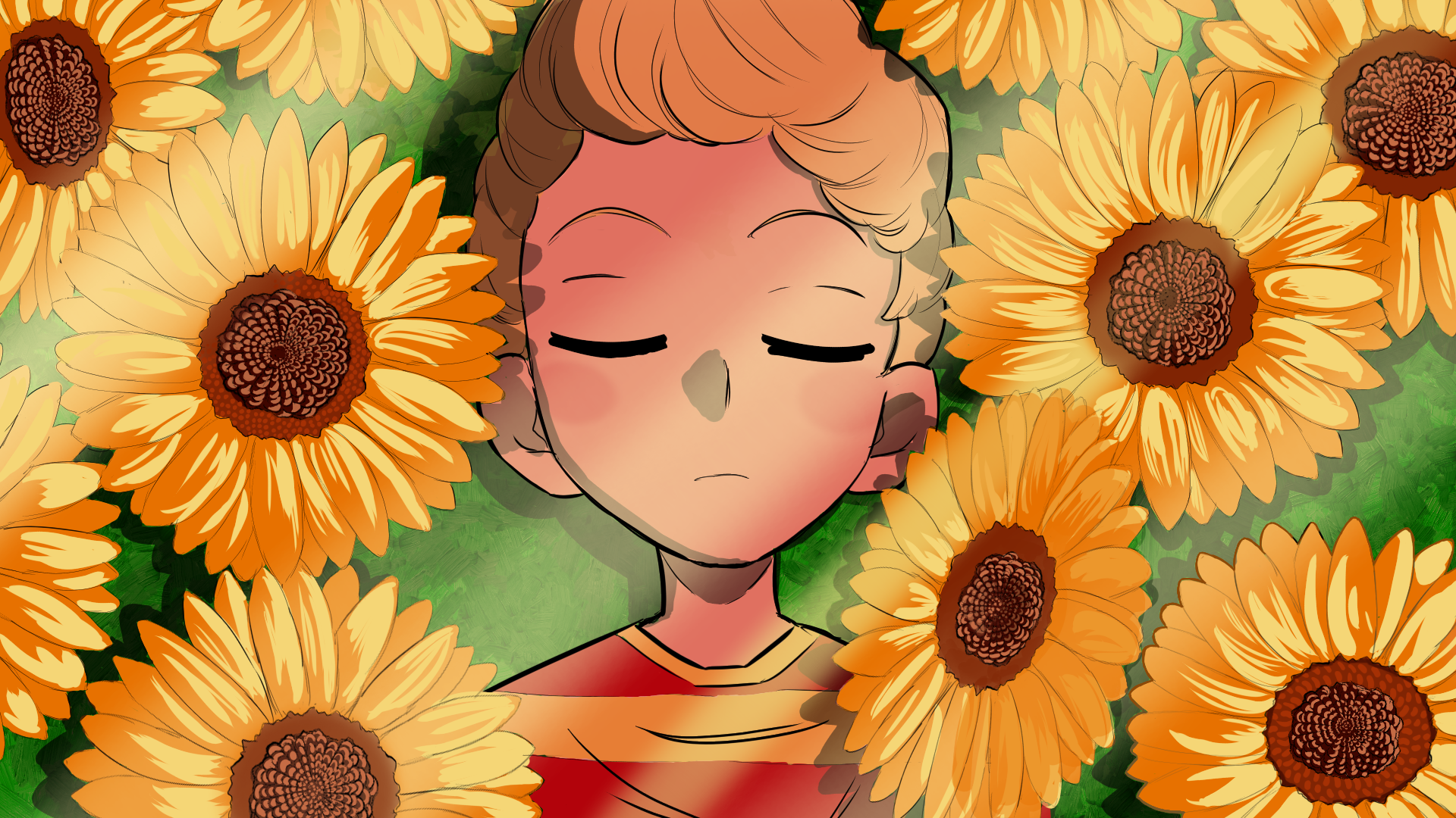 Lucas Sunflowers By Milamilamila 6157